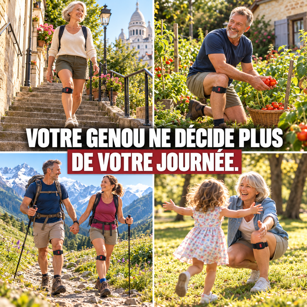 Pas de Velours, la bande sous la rotule